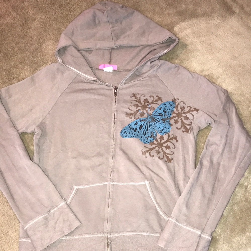 Awesome light weight butterfly hoodie Sm